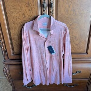 NWT  Emmanuel Berg Modern Fit Performance Dress Shirt